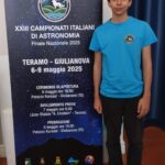 Alessio Montalto si distingue ai Campionati italiani di Astronomia: un orgoglio per Marsala