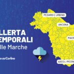 Allerta meteo gialla nelle Marche: temporali e rischio grandine per il 13 maggio 2025
