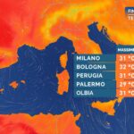 Anticiclone nordafricano in arrivo: caldo estivo per l’Italia nel weekend