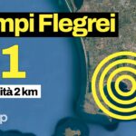 Due scosse di terremoto ai Campi Flegrei: magnitudo 3.1 e 2.5 avvertite a Napoli