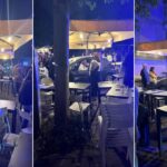 Incidente a Roma: auto travolge tavoli all’aperto di un ristorante, cinque feriti