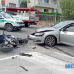 Incidente stradale a Polpenazze del Garda: motociclista coinvolto in collisione con auto