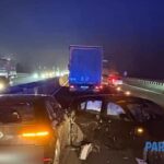 Incidente stradale grave sull’A1: un ferito in condizioni critiche vicino a Fontanellato