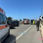 Incidente stradale sulla bretella per l’aeroporto Falcone Borsellino: tre feriti