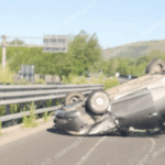 Incidente sulla superstrada Sora-Ferentino: auto ribaltata, nessuna grave conseguenza per gli occupanti