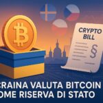 L’ucraina avvia la creazione di riserve statali in Bitcoin: un passo verso la criptovaluta