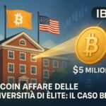 La Brown University investe 5 milioni di dollari in Bitcoin, prima Ivy League a farlo