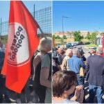 Manifestazioni a Pietralata: blocco dei camion per il cantiere dello stadio della Roma