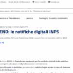 Nuove modalità di ritiro per le notifiche INPS: attivi i punti presso i CAF convenzionati