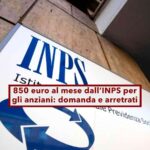 Nuovo contributo INPS per anziani non autosufficienti: fino a 850 euro al mese dal 2025