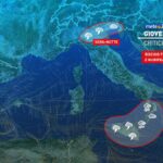 Previsioni meteo in Italia: perturbazioni e instabilità nei prossimi giorni