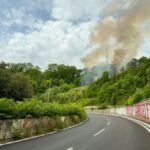 Incendio a Monte Mario: rogo domato dopo l’intervento dei vigili del fuoco