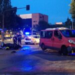 Incidente stradale a Reggio Emilia: moto e furgone coinvolti, centauro trasportato in ospedale
