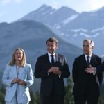 Incontro bilaterale tra Giorgia Meloni e Donald Trump al G7 di Kananaskis