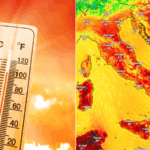 Previsioni meteo: settimana di caldo intenso con punte fino a 38°C e temporali al nord