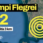 Quattro scosse di terremoto ai Campi Flegrei: magnitudo fino a 3.2, nessun danno segnalato