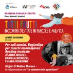 Rassegna “Incontri d’estate in parole e musica” a Scandicci: eventi dal 23 giugno al 9 luglio 2025