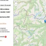 Terremoto di magnitudo 2,9 in val Venosta: scossa avvertita a Parcines e nei comuni limitrofi