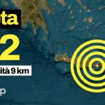 Terremoto di magnitudo 5.2 colpisce Creta: seconda scossa in due settimane