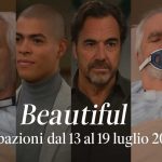 Anticipazioni Beautiful: la settimana dal 13 al 19 luglio 2025 promette colpi di scena in famiglia Forrester