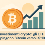 ETF crypto: inflow settimanali continuano a sostenere il mercato con $1,04 miliardi
