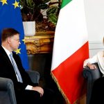 Giorgia Meloni incontra il commissario Dombrovskis: focus sul piano europeo di difesa