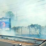 Incendio a Roma: fiamme bloccano il traffico ferroviario tra Tiburtina e Settebagni