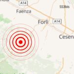 Scossa di terremoto in Romagna: magnitudo 3.0 avvertita a Bagno di Romagna