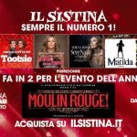 Teatro Sistina: la nuova stagione 2025 promette grandi spettacoli e un doppio cartellone