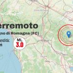 Terremoto in Romagna: due scosse avvertite nella provincia di Forlì-Cesena